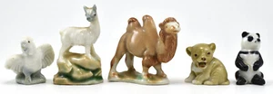WADE SET 8, 1957, COMPLETE SET OF 5, CAMEL, PANDA, LLAMA, LION, COCKATOO - Picture 1 of 1