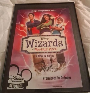 Wizards Of Waverly Place Gerahmter Druck Anzeige 2007 8,5x11 Promo  - Bild 1 von 1