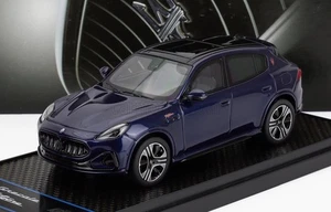 BBR-Models 1/43 Maserati Grecale Folgore SUV 2022 Blue Met BBRC296B - Picture 1 of 7