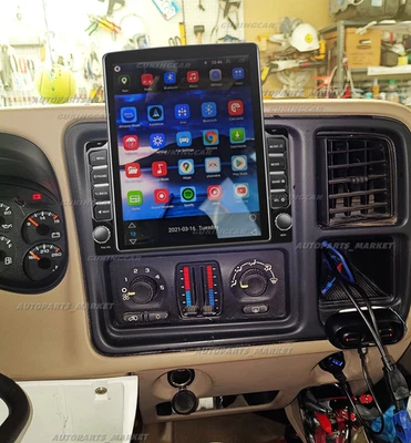 9.7'' CarPlay For Cadillac Escalade ESV 2003-2006 Car Stereo Radio Android13 GPS - Image 1 of 4