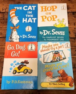 Vtg 1961-85 Dr Seuss I Can Read All by Myself Lot ×4 Grolier Book Club Ed.  - Picture 1 of 10