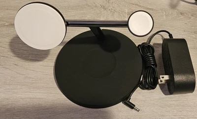 Belkin BOOST CHARGE PRO 3-in-1 15W MagSafe Wireless Charging Stand (Black) - Image 1 of 4