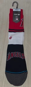 Stance Los Angeles Angels LAA Color Socks Men's Size Large US 9 - 13 NEW - Picture 1 of 7