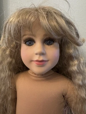 my twinn doll 23 Gorgeous No Squeaks Flaws Heavy Face Paint Lashes - Image 1 of 4