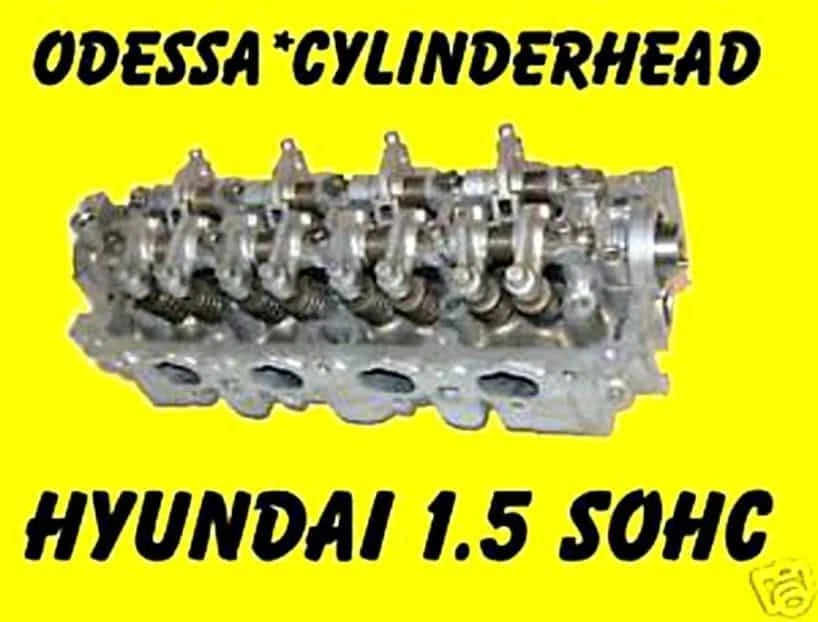 Se adapta a Hyundai Accent Scoupe 1.5 SOHC culata de 12 válvulas 95-02 reconstruida Foto 1 de 1