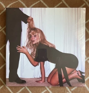 Sold Out SIGNED Sabrina Carpenter Man's Best Friend Vinyl LP Mint! Item In Hand - Picture 1 of 15