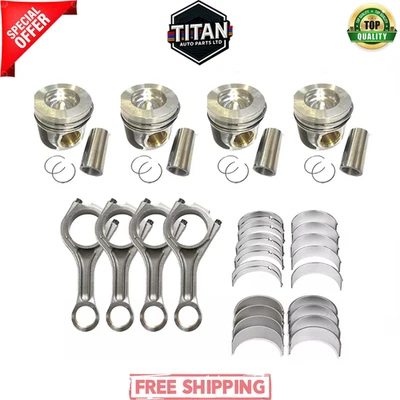 LAND RANGE ROVER JAGUAR XF 2.0L DIESEL 204DTD ENGINE BEARINGS PISTON & CONROD - Image 1 of 4