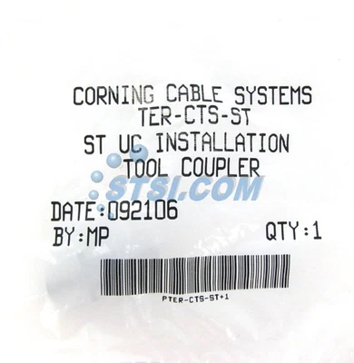 Corning TER-CTS-ST ST Installation Tool Coupler ~STSI - Image 1 of 2