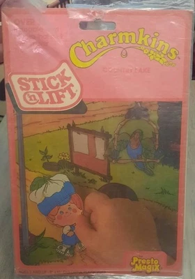 Charmkins Colorforms Stick N Lift 1983 Hasbro 80's Presto Magix RARE Sticker - Image 1 of 2