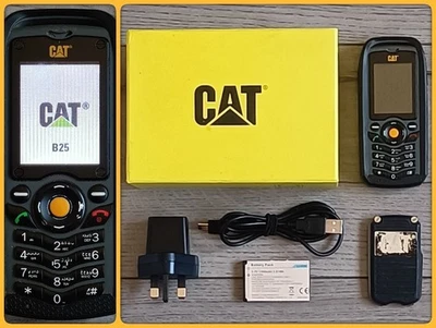 CAT B25 Dual SIM Rugged Mobile Phone (Unlocked). Boxed with content. - Image 1 of 4