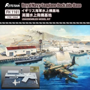 Base lateral muelle hidroavión 1/700 RN: puerto, MK1, Fairmile C, vehículos británicos - Imagen 1 de 1