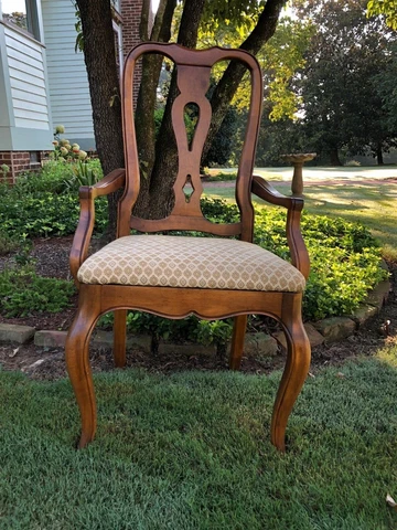 Lovely French-style Ethan Allen armchair Cover