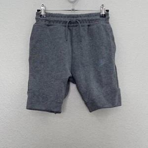 Nike Tech Fleece Gray Athletic Shorts w Pockets 816280-093 Boys size Small (8) - Picture 1 of 8