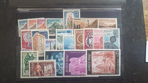 Lotto Andorra Francese 1961-67 MNH (65/66/67) Completo Cat E 75,- - Foto 1 di 1
