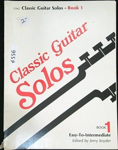 Klassische Gitarre Soli Buch 1 Gitarre Leicht Mittelstufe Noten Liederbuch 556a - Bild 1 von 15