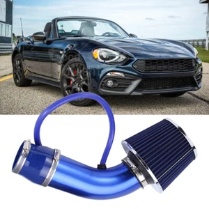 Filtro de admisión de aire frío para coche Fiat 124 Spider 3" tubo de inducción manguera de flujo de potencia - Imagen 1 de 18