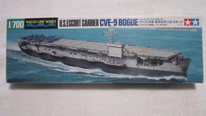 TAMIYA WATERLINE SERIES U.S.ESCORT CARRIER CVE-9 BOGUE 1/700 - Picture 1 of 2