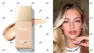 ICONIC LONDON SUPER SMOOTHER BLURRING SKIN TINT 1 oz LIGHTWEIGHT ~ NEUTRAL LIGHT - Picture 1 of 13