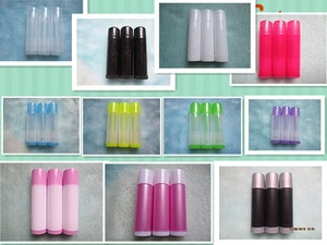 12 leere LIPPENBALSAM Tuben + Kappen verschiedene Farben 3g/4,5g/5g verschiedene Sorten - Bild 1 von 17
