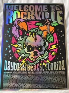 Welcome to Rockville 2024 Daytona Beach Florida Folienposter - Bild 1 von 11