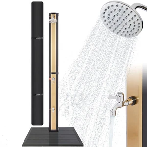 AREBOS 35L Solardusche Pooldusche Camping Gartendusche Außendusche Regendusche - Bild 1 von 13