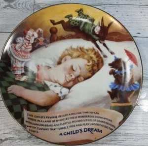 Vintage Collector's Plate "A Child's Dream" Circus Legends No. 1866 - Picture 1 of 4