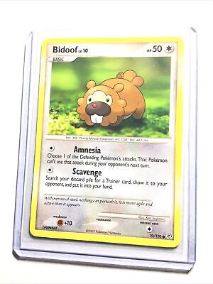BIDOOF - 70/130 - Diamond & Pearl - Common - Pokemon Card - NM