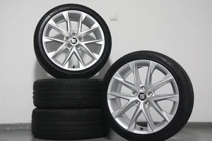 Original Seat Leon 5F FR ST 18 ZOLL Sommerräder Felgen Sommerreifen 5F0601025AA - Bild 1 von 15