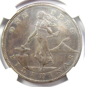 1906-S Philippines Peso 1P Coin - Rare Key Date! - Picture 1 of 2