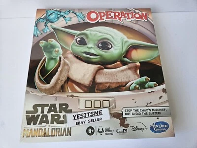 Hasbro Operation Star Wars The Mandalorian Edition Board Game (BRAND NEW) - Image 1 of 4