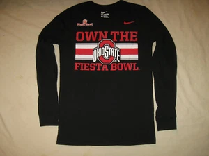 Ohio State Buckeyes Own The Fiesta Bowl Shirt Adult Small (TINY FIT) OSU BUCKS - Picture 1 of 3