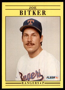 1991 Fleer Joe Bitker Baseball Cards #281