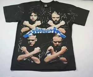 Camiseta Metallica Mega Modern Reimpresión 1995, XL, 22,5x32", Puntada Única, Camiseta Jay - Imagen 1 de 20