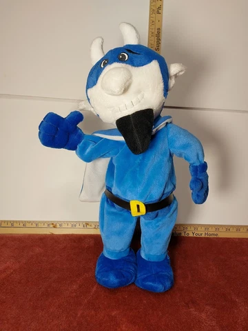 Duke University Gemmy Mascot DEVIL Animated Plush Works Great Cover