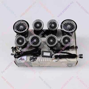 64 Colors Front Rear Air Vent LED Ambient Light For Mercedes Benz E-Class W213 - Picture 1 of 12