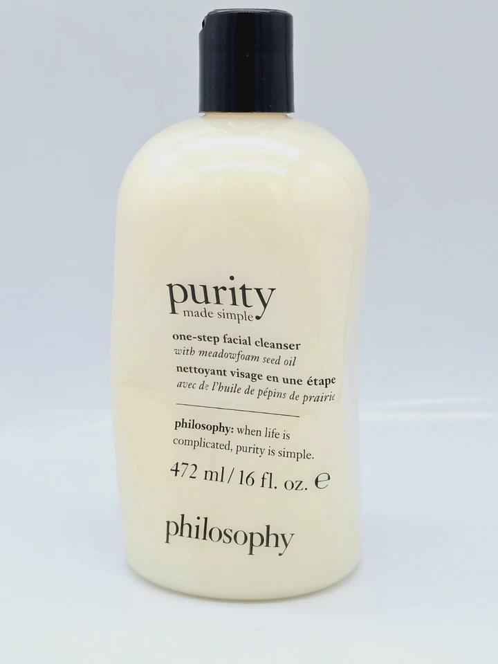 philosophy purity made simple one-step facial cleanser-16oz.