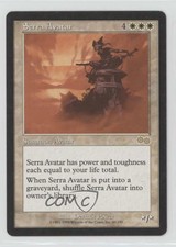 1998 Magic: The Gathering - Urza's Saga Serra Avatar #45 00eu