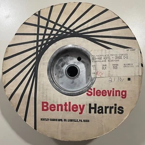 Manicotto Bentley Harris taglia 11 poliacrilato rivestito in resina fibra di vetro nero 300' - Foto 1 di 2