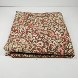 Home Collection by MM Designs Home Decor Fabric 2 yds x 54" Brown Paisley - Picture 1 of 2