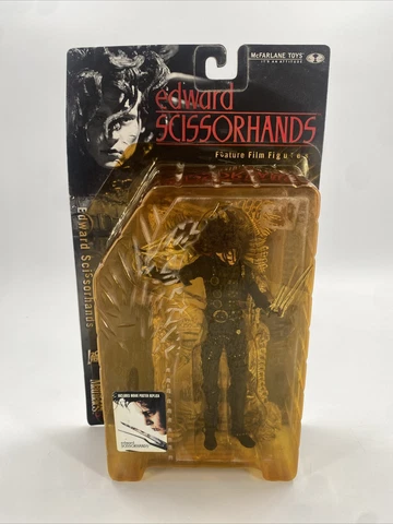 Edward Scissorhands Action Figure - Spawn.com - McFarlane Movie Maniacs - NEW Cover