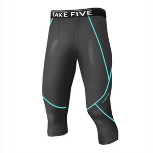 Take Five Mens Skin Tight Compression Base Layer Running Pants Leggings NP522 - Picture 1 of 6