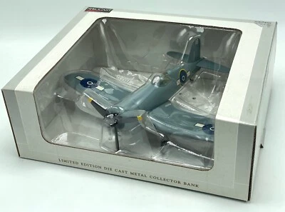 1/48 SpecCast F4U-1 RNZAF Corsair Diecast Metal Bank Plane 47510 WWII Royal NZAF - Image 1 of 4