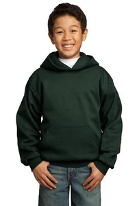 Port & Company Youth Core Fleece Pullover Hooded Sweatshirt M-PC90YH - Picture 1 of 29