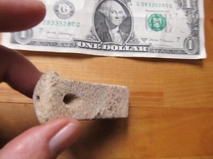 Rare Archaic Native American Stone Pipe Head Artifact, Tennessee, Smoke - Picture 1 of 12