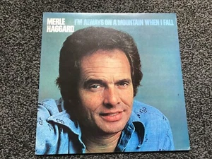 MERLE HAGGARD - I’M ALWAYS ON A MOUNTAIN WHEN I FALL 1978 UK LP MCA MCF 2848 NM! - Picture 1 of 5