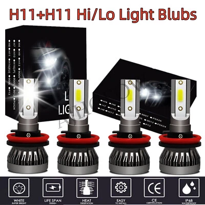 For Chevry Impala Limited 2014-2016 LED Headlight Combo spuer bright white 6500k - Image 1 of 4