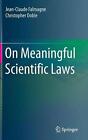 On Meaningful Scientific Laws By Christopher Doble (English) Hardcover Book