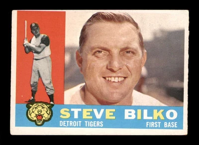 1960 Topps #396 Steve Bilko  VG/VGEX X3154501 - Image 1 of 3