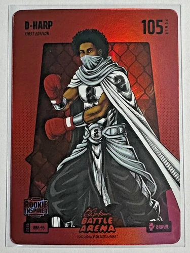 2026 Bo Jackson Battle Arena D-Harp Dylan Harper RC Red Battlefoil