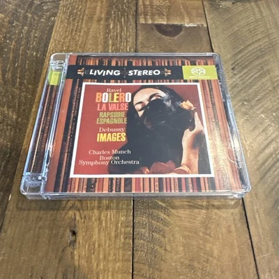 SACD: Ravel: Bolero / Debussy: Images - Munch BSO - Super Audio CD Living Stereo - Image 1 of 4